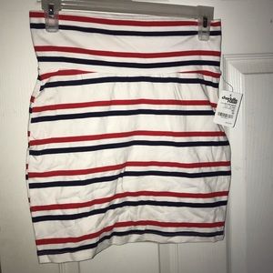 Charlotte Russe Miniskirt ❤️⚪️💙